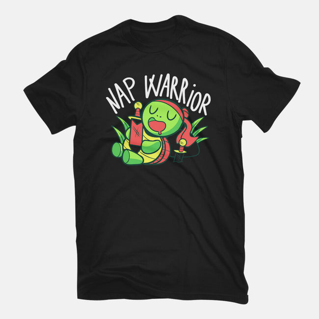 Nap Warrior-Mens-Heavyweight-Tee-FunkVampire