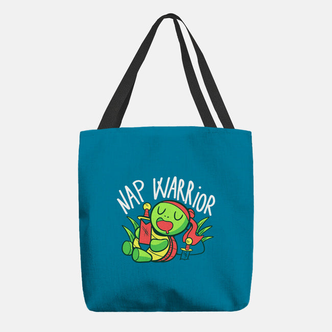 Nap Warrior-None-Basic Tote-Bag-FunkVampire