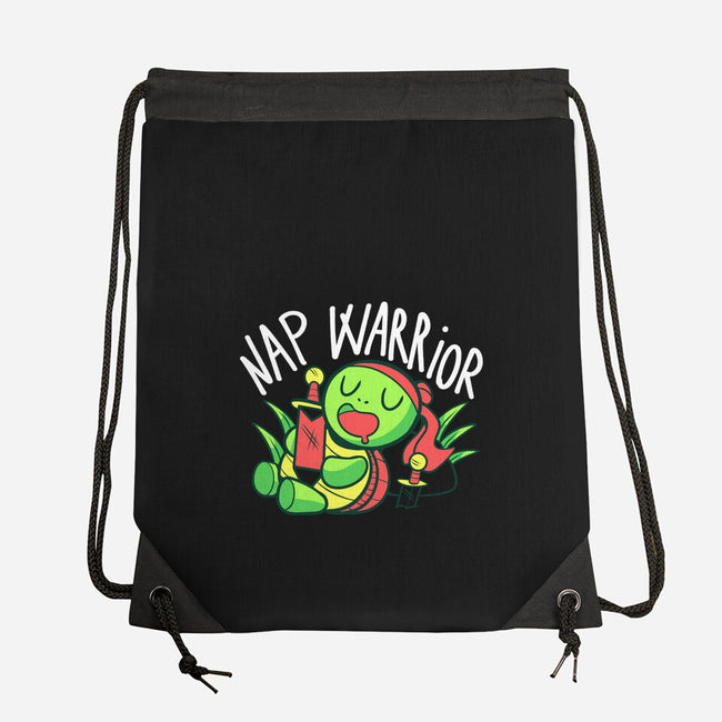 Nap Warrior-None-Drawstring-Bag-FunkVampire