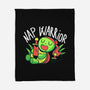 Nap Warrior-None-Fleece-Blanket-FunkVampire
