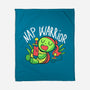 Nap Warrior-None-Fleece-Blanket-FunkVampire