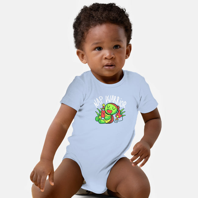 Nap Warrior-Baby-Basic-Onesie-FunkVampire