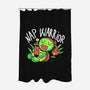 Nap Warrior-None-Polyester-Shower Curtain-FunkVampire
