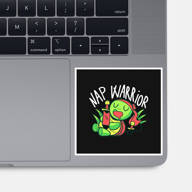 Nap Warrior-None-Glossy-Sticker-FunkVampire