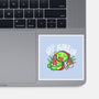 Nap Warrior-None-Glossy-Sticker-FunkVampire