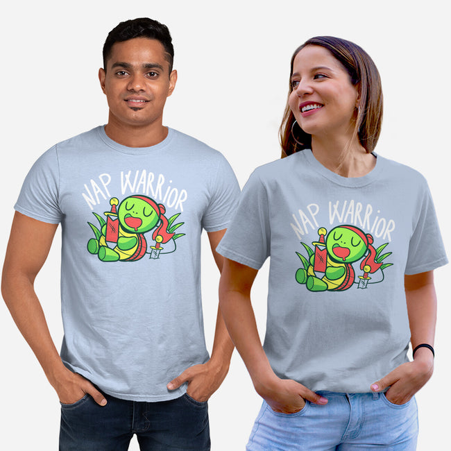Nap Warrior-Unisex-Basic-Tee-FunkVampire