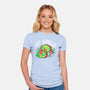Nap Warrior-Womens-Fitted-Tee-FunkVampire