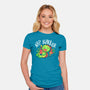 Nap Warrior-Womens-Fitted-Tee-FunkVampire