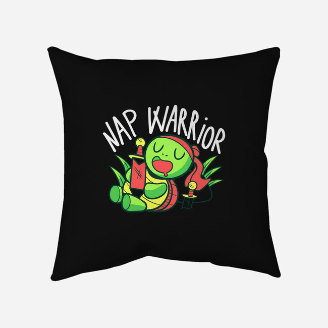 Nap Warrior-None-Removable Cover w Insert-Throw Pillow-FunkVampire