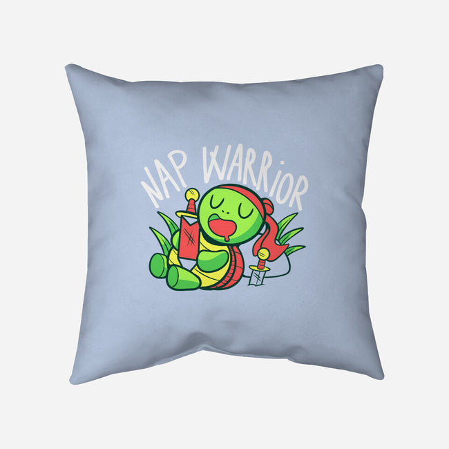 Nap Warrior-None-Removable Cover w Insert-Throw Pillow-FunkVampire