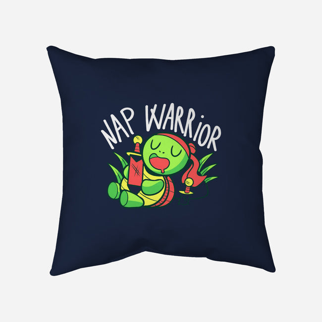 Nap Warrior-None-Removable Cover w Insert-Throw Pillow-FunkVampire