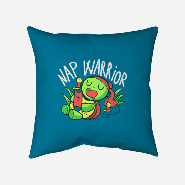 Nap Warrior-None-Removable Cover w Insert-Throw Pillow-FunkVampire