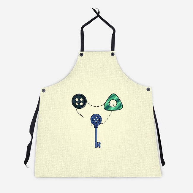 Button Puzzle-Unisex-Kitchen-Apron-nickzzarto