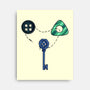 Button Puzzle-None-Stretched-Canvas-nickzzarto