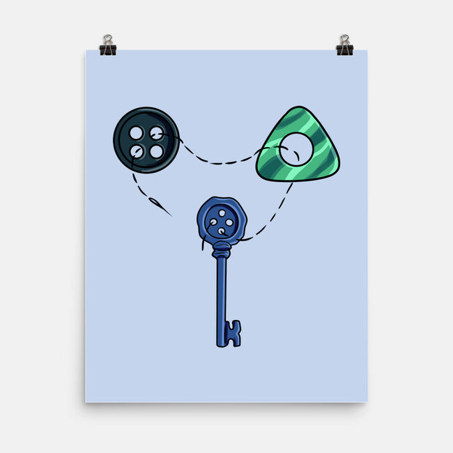 Button Puzzle-None-Matte-Poster-nickzzarto