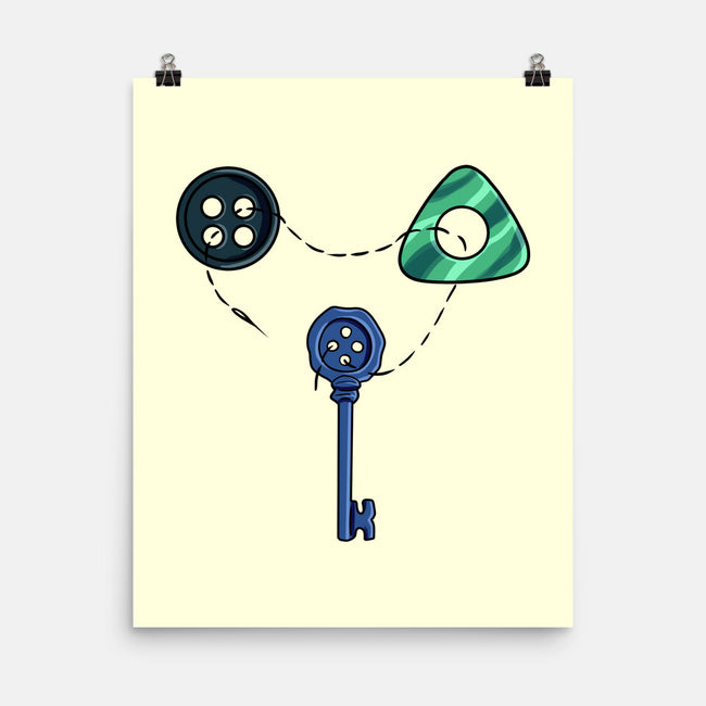 Button Puzzle-None-Matte-Poster-nickzzarto