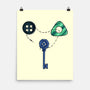 Button Puzzle-None-Matte-Poster-nickzzarto