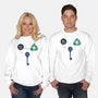 Button Puzzle-Unisex-Crew Neck-Sweatshirt-nickzzarto
