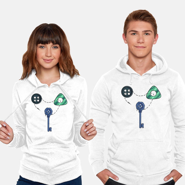 Button Puzzle-Unisex-Pullover-Sweatshirt-nickzzarto