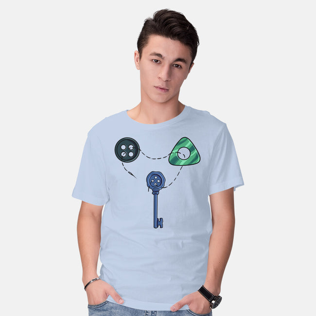Button Puzzle-Mens-Basic-Tee-nickzzarto