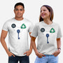 Button Puzzle-Unisex-Basic-Tee-nickzzarto