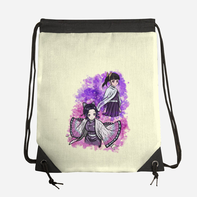 Butterfly Slayer-None-Drawstring-Bag-nickzzarto