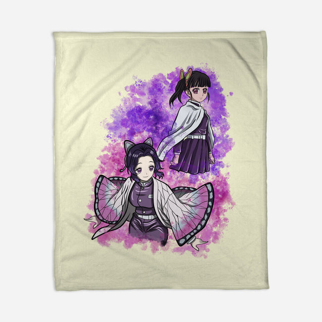 Butterfly Slayer-None-Fleece-Blanket-nickzzarto