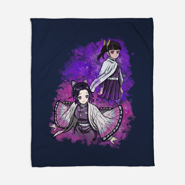 Butterfly Slayer-None-Fleece-Blanket-nickzzarto