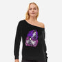 Butterfly Slayer-Womens-Off Shoulder-Sweatshirt-nickzzarto
