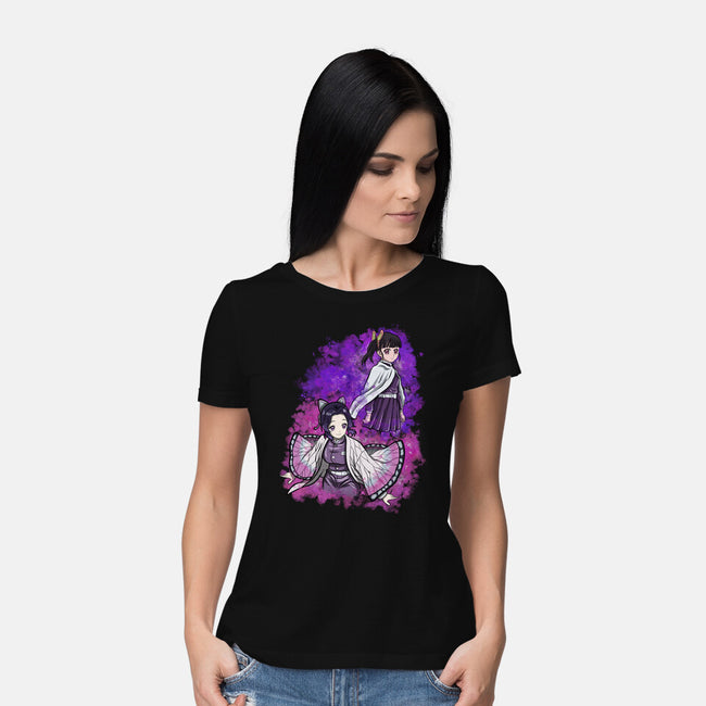 Butterfly Slayer-Womens-Basic-Tee-nickzzarto