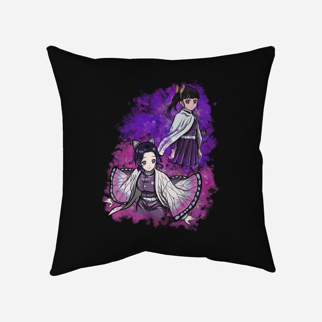 Butterfly Slayer-None-Removable Cover w Insert-Throw Pillow-nickzzarto