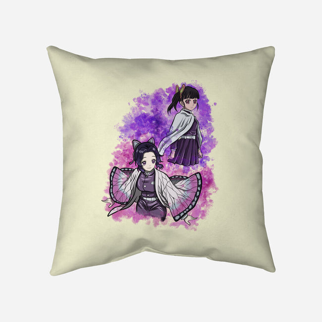 Butterfly Slayer-None-Removable Cover w Insert-Throw Pillow-nickzzarto