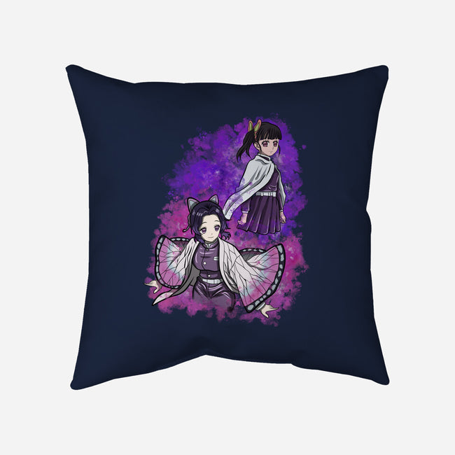 Butterfly Slayer-None-Removable Cover w Insert-Throw Pillow-nickzzarto