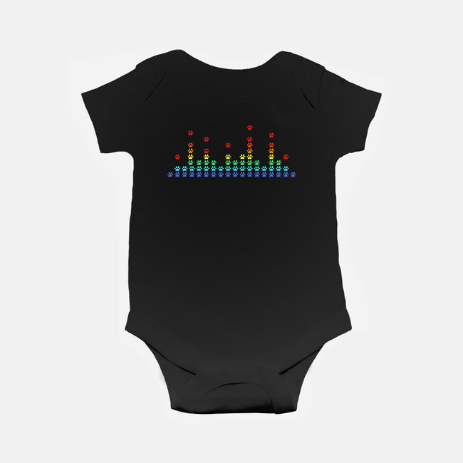 Paw Beats-Baby-Basic-Onesie-erion_designs
