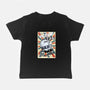 Retro Spaceship-Baby-Basic-Tee-fanfabio