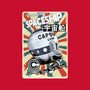 Retro Spaceship-Womens-Fitted-Tee-fanfabio