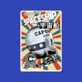 Retro Spaceship-Womens-Fitted-Tee-fanfabio