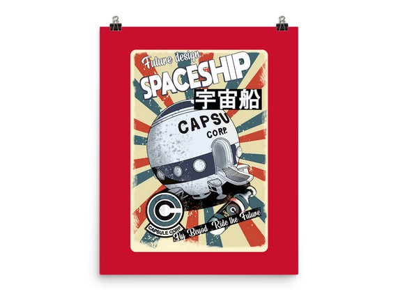Retro Spaceship