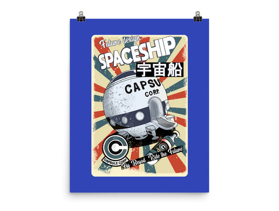 Retro Spaceship