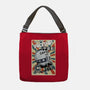 Retro Spaceship-None-Adjustable Tote-Bag-fanfabio