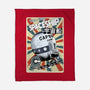 Retro Spaceship-None-Fleece-Blanket-fanfabio