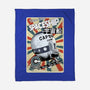 Retro Spaceship-None-Fleece-Blanket-fanfabio
