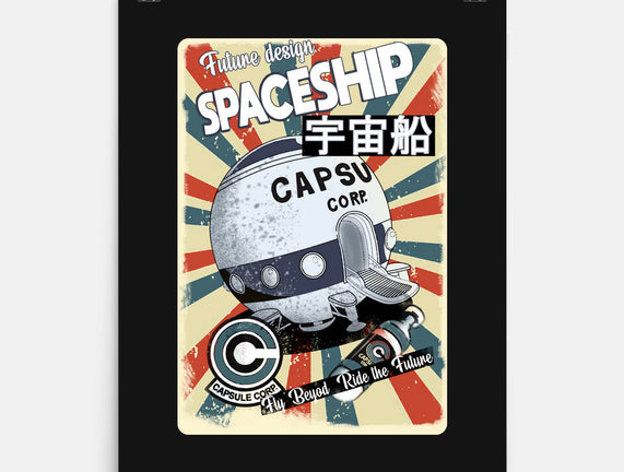 Retro Spaceship