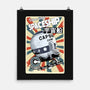 Retro Spaceship-None-Matte-Poster-fanfabio