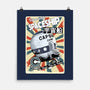 Retro Spaceship-None-Matte-Poster-fanfabio