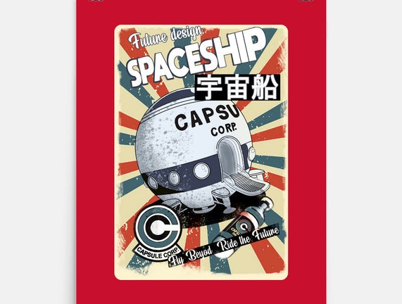 Retro Spaceship