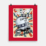 Retro Spaceship-None-Matte-Poster-fanfabio