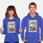 Retro Spaceship-Unisex-Pullover-Sweatshirt-fanfabio