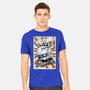 Retro Spaceship-Mens-Heavyweight-Tee-fanfabio