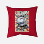 Retro Spaceship-None-Removable Cover w Insert-Throw Pillow-fanfabio